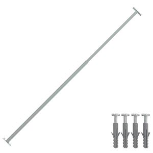 vidaXL Nastavljiv varnostni okenski drog 710-1200 mm