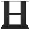 vidaXL Stojalo za akvarij črno 60x30x60 cm inženirski les
