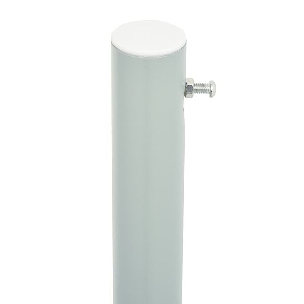 vidaXL Zložljiva stranska tenda za teraso 180x600 cm rdeča