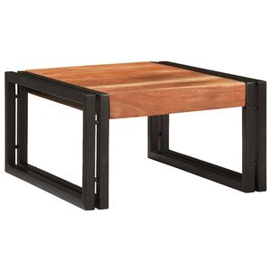 vidaXL Polica za kopalnico Rjava 40 x 50 x 23 cm Masiven les akacije