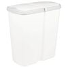 vidaXL Ko&scaron;ara za odpadke Bela 48,5 x 28 x 51 cm PP