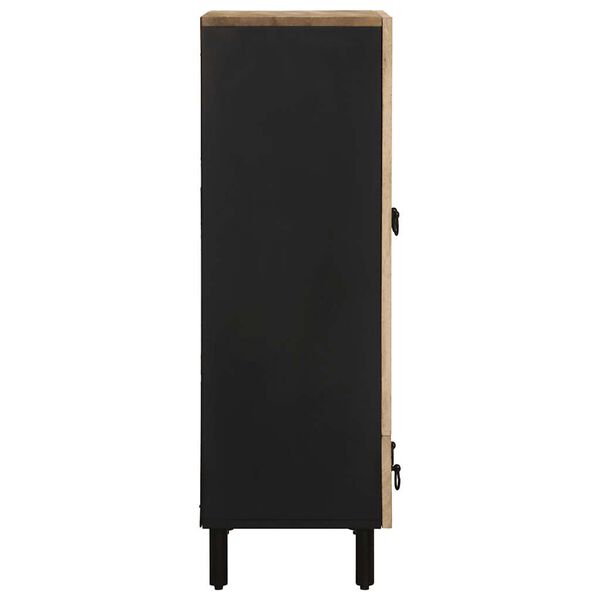 vidaXL Highboard 60x33,5x100 cm Masivni neobdelan les Mango