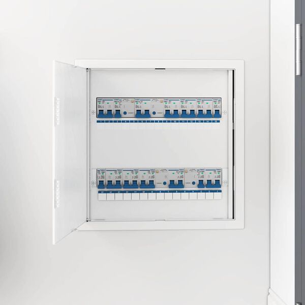 vidaXL Dostopni paneli Bela 40 x 40 cm ABS plastika