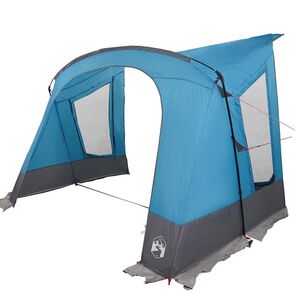 vidaXL Kampirna &scaron;otor za 5 oseb s streho Modra 410 x 275 x 245 cm