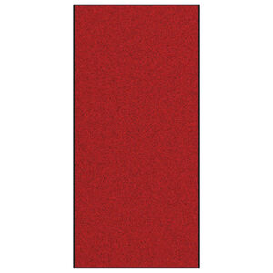 vidaXL Doormat Rdeča in črna 120 x 250 cm 100% poliamid