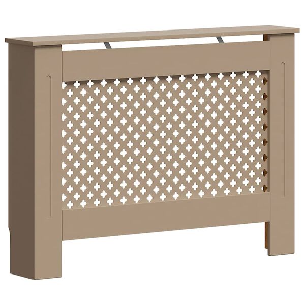 vidaXL Pokrov za radiator 112x19x81,5 cm MDF