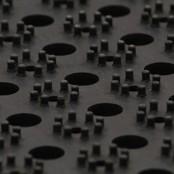 vidaXL Gumijasta preproga 16 mm 100x150 cm