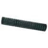 vidaXL Evropska ograja 1,5 x 10 m PVC prevlečen železo Zelena