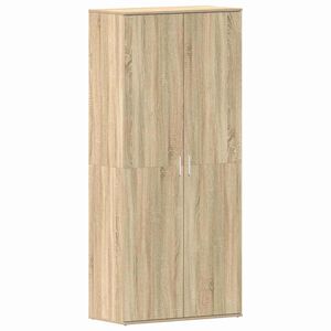 vidaXL Omara za čevlje 80 x 39 x 178 cm Inženirski les Sonoma hrast