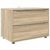 vidaXL Omarica za shranjevanje 80 x 48 x 57 cm Inženirski les