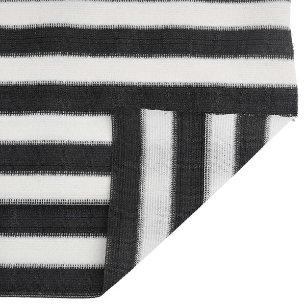 vidaXL Za&scaron;čitna mreža antracit in bela 1,2x50 m HDPE 75 g/m&sup2;