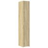 vidaXL Visoka omara sonoma hrast 30x42,5x185 cm inženirski les