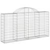 vidaXL Obokane gabion ko&scaron;are 50kosov 200x30x100/120cm pocinkano železo