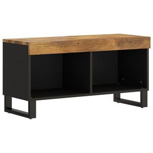 vidaXL TV omarica 85x33x43,5 cm trden mangov les