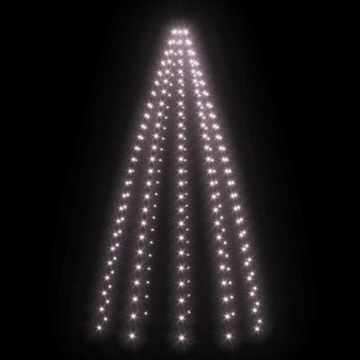 vidaXL Lučke za novoletno jelko 250 LED lučk 250 cm