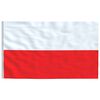 vidaXL Poljska zastava 90x150 cm