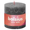 Bolsius Rustikalne stebričaste sveče Shine 3 kosi 100x100 mm