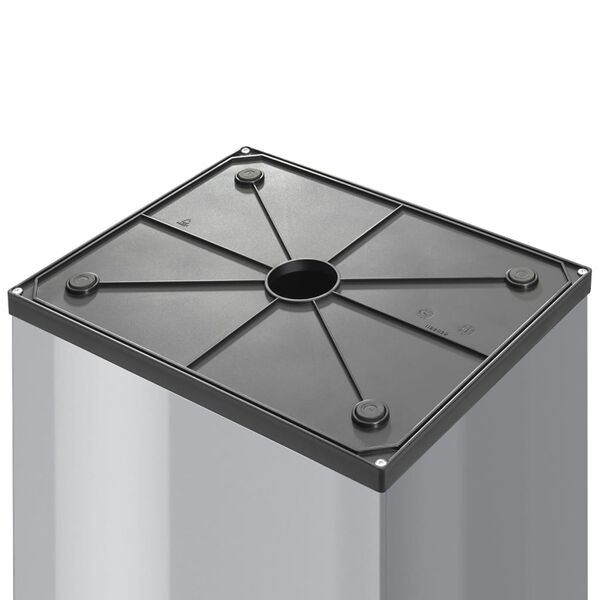 Hailo Ko&scaron; za smeti Big-Box Swing velikost XL 52 L srebrn