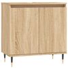 vidaXL Kopalni&scaron;ka omarica sonoma hrast 58x33x60 cm inženirski les