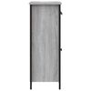 vidaXL Komoda siva sonoma 70x30x80 cm inženirski les