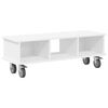 vidaXL TV stojalo 100 x 35 x 35 cm Bela Inženirski les