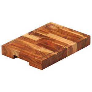 vidaXL Deska za rezanje 30x21x4 cm trden akacijev les