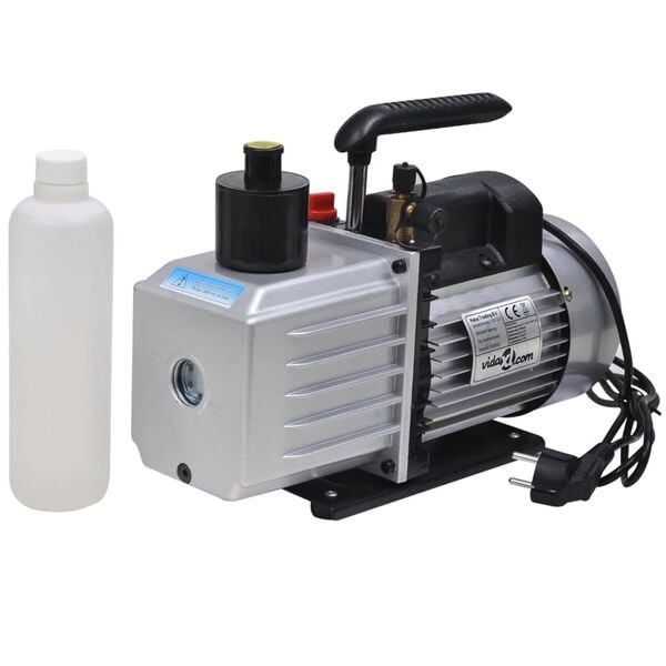 vidaXL Vakuumska komora z 2-stopenjsko črpalko 7,4 L