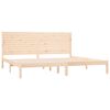 vidaXL Posteljni okvir iz trdne borovine 180x200 cm