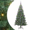 vidaXL Božično drevo Zelena 240 cm PVC