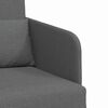 vidaXL Sofa postelja 60cm Temno siva blago