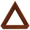vidaXL Vrtno korito 40x34,5x75 cm corten jeklo