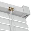 vidaXL Žaluzije za Okna Aluminij 80x160 cm Bele Barve
