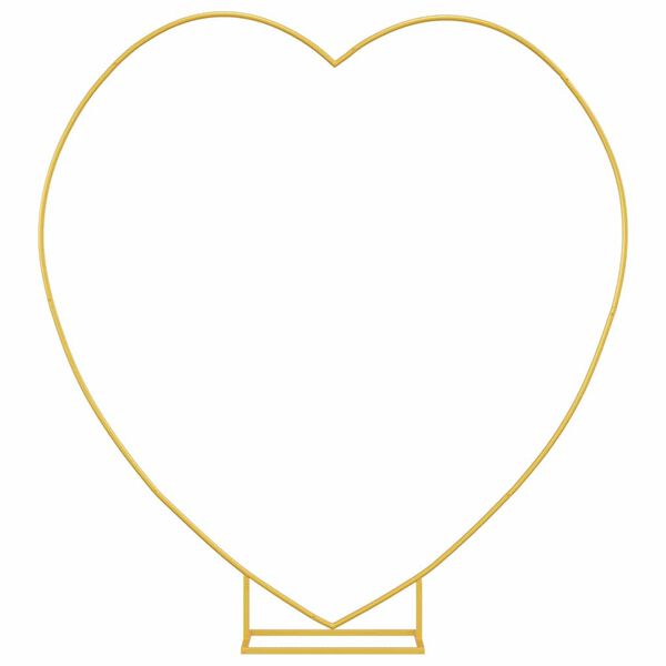 vidaXL Poroka Arch Zlata 195 x 35 x 211 cm Jeklo