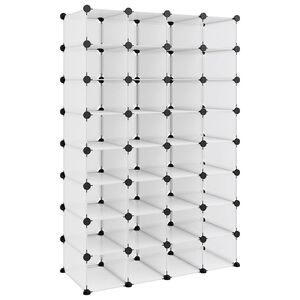 vidaXL Stojalo za čevlje prozorno 93x36,5x140 cm PP