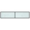 vidaXL TV omarica beli marmor 180x40x40,5 cm kaljeno steklo