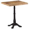 vidaXL Bistro miza 60x60x77 cm robusten mangov les