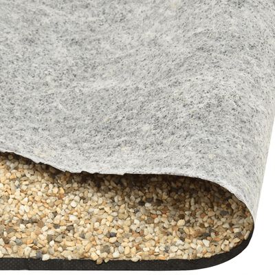 vidaXL Kamnita podloga naravni pesek 100x100 cm