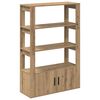 vidaXL Strani &scaron;al artisan hrast 30 x 80 x 119.5 cm Inženirski les