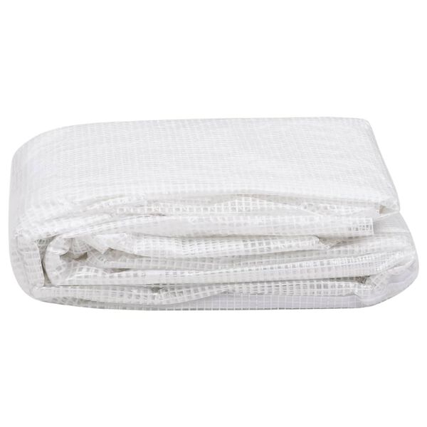 vidaXL Nadomestno pokrivalo za rastlinjak 4,5 m² 3x1,5x2 m prozorno