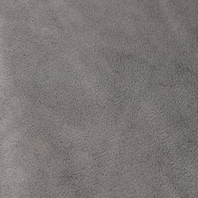vidaXL Obtežena odeja s prevleko siva 137x200 cm 6 kg blago