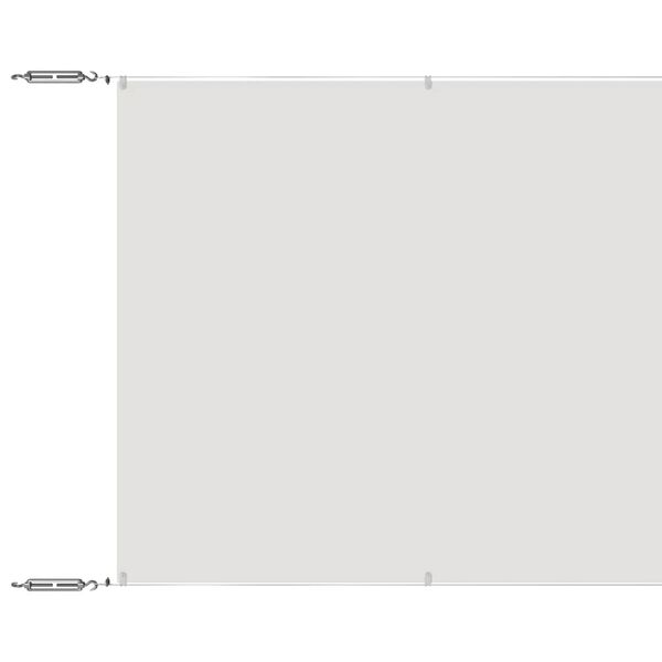 vidaXL Vertikalna markiza bela 100x1200 cm tkanina oxford