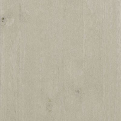vidaXL Nočna omarica HAMAR 2 kosa bela 40x35x62 cm trden les