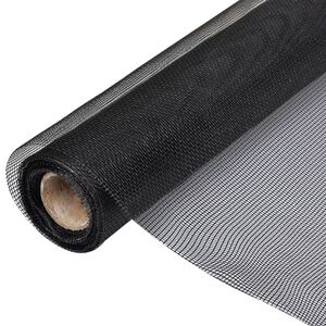 vidaXL Mreža iz steklenih vlaken 100x1000 cm črna