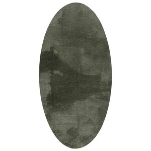 vidaXL Preproge za povr&scaron;ine HUARTE Go&scaron;ča zelena 80 x 150 cm