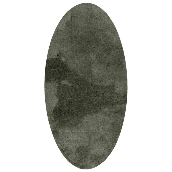 vidaXL Preproga HUARTE Go&scaron;ča zelena 150 x 80 cm 100% poliester