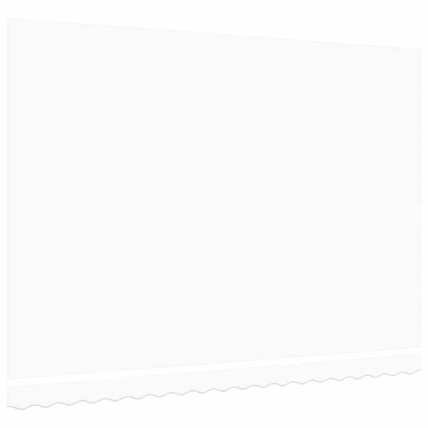 vidaXL Nadomestno platno za tendo Bela 450 × 350 cm Platno