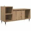 vidaXL TV omarica 100 x 35 x 55 cm Umetni hrast Konstruiran les