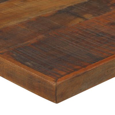 vidaXL Barska miza trden predelan les temno rjava 150x70x107 cm