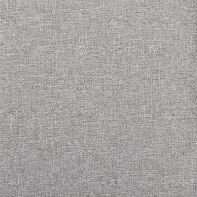 vidaXL Zatemnitvena zavesa z obešali videz platna siva 290x245 cm