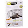 Ferplast Pasji boks Dog-Inn 75 77,4x48,5x54,6 cm siv